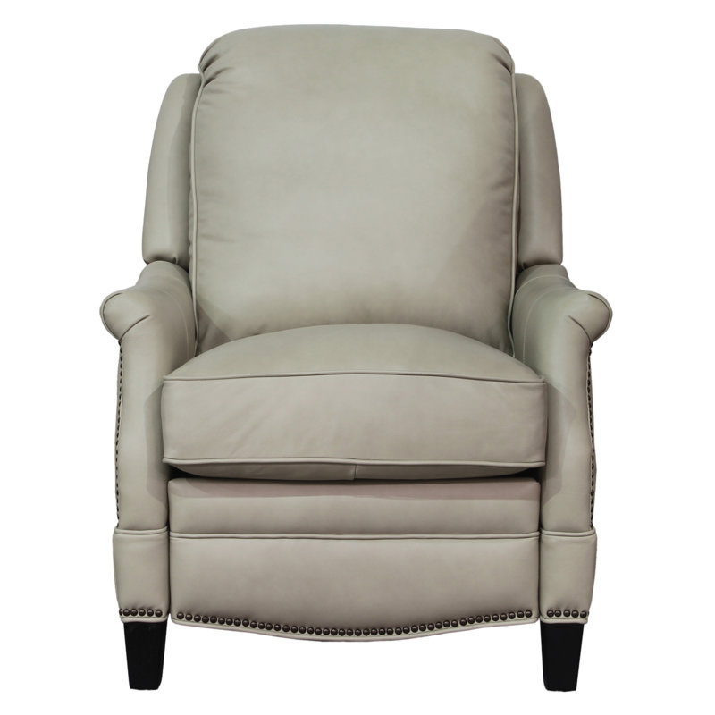 Darby Home Co Eleanore Genuine Leather Manual Recliner & Reviews Wayfair